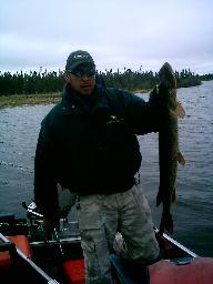 Leanord with a 37 inch Pike