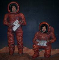 Sai and Nina at Kennedy Space Center